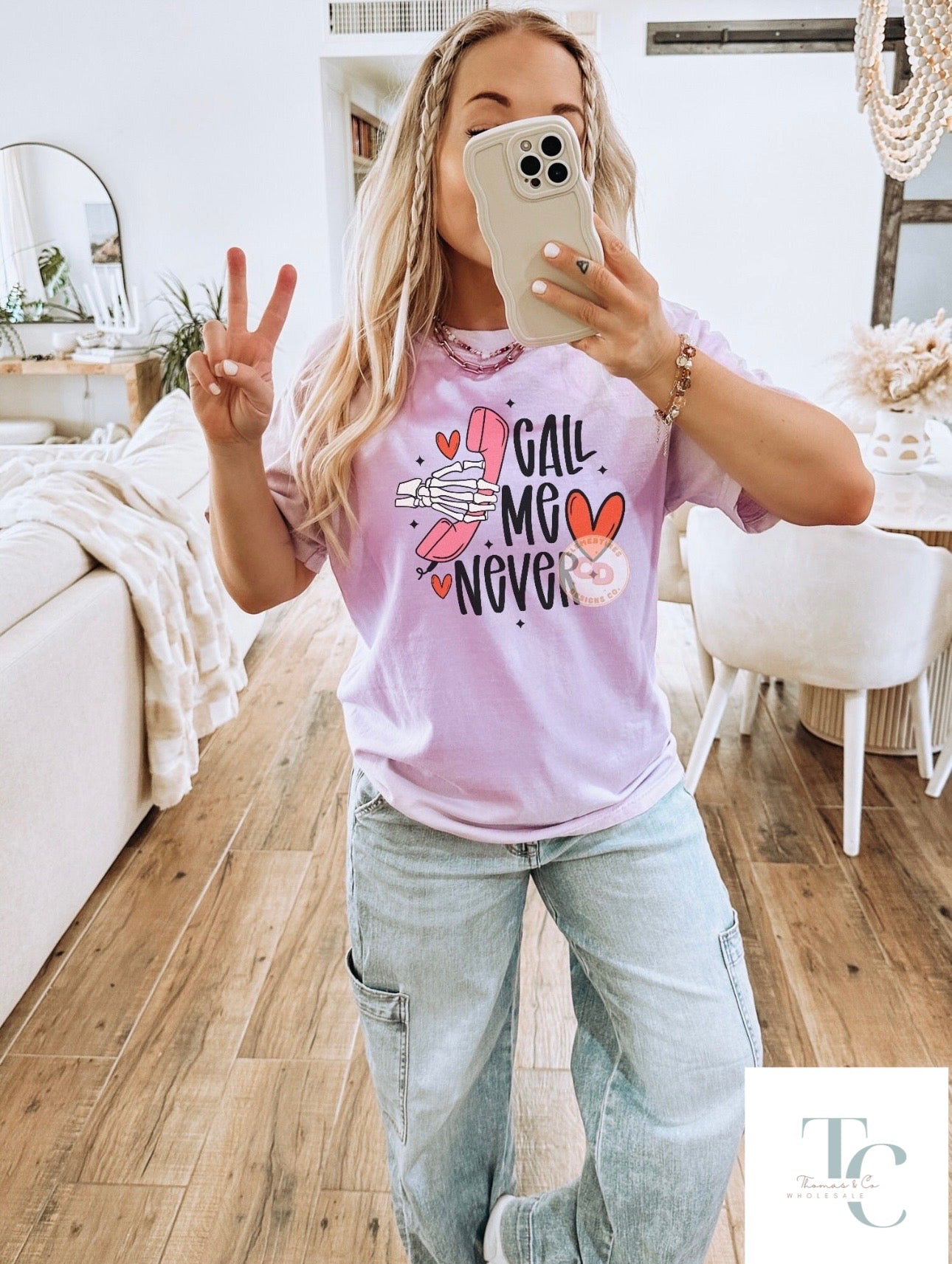 Call me Never Tee