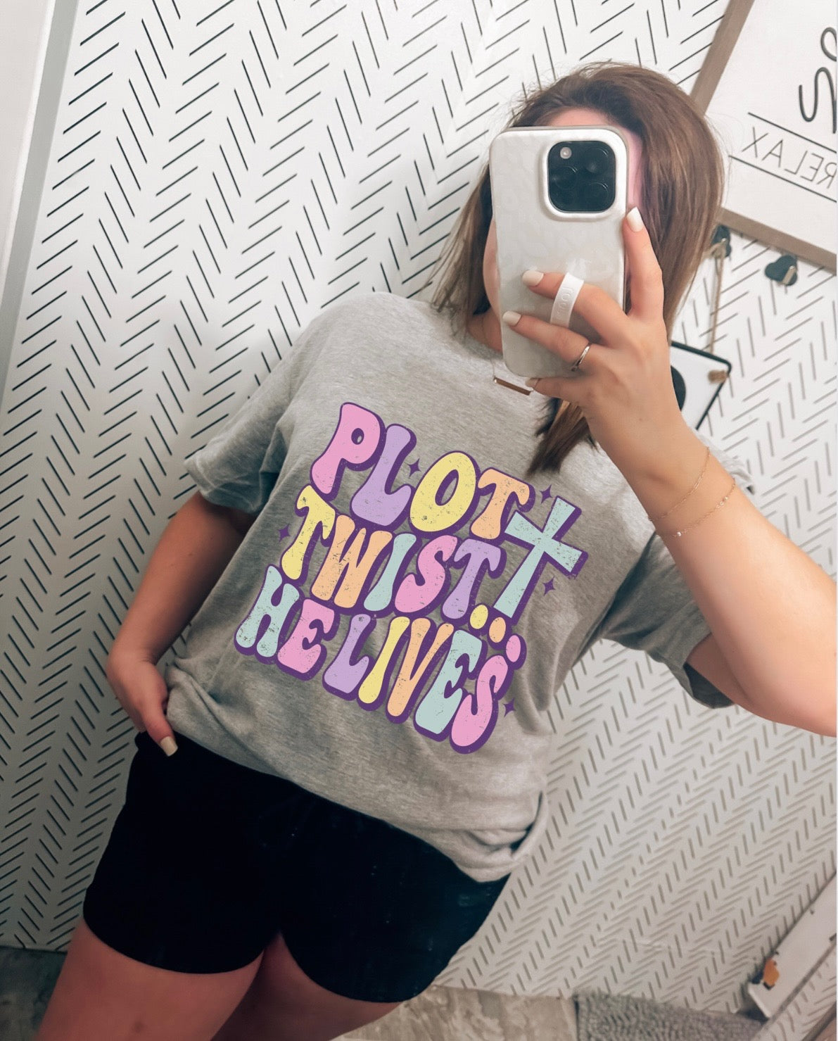 Plot Twist He Lives Tee