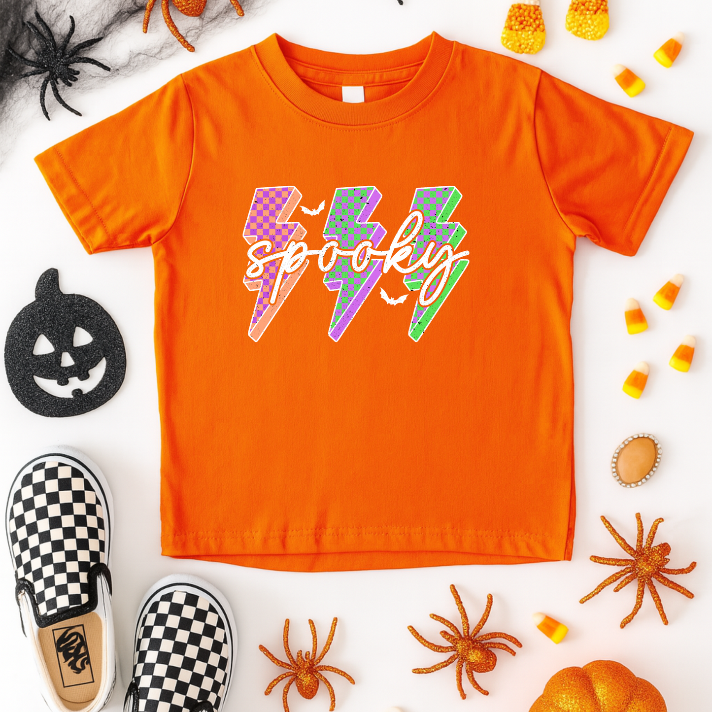 Spooky Lightning Graphic Tee Toddler + Youth