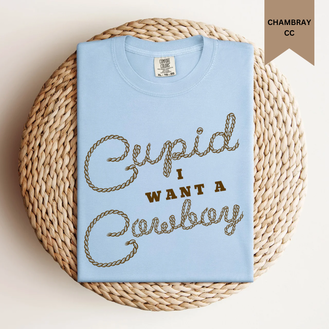 I Want a Cowboy Tee.