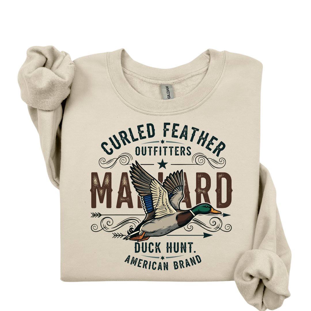Mallard Duck Hunt Sweatshirt.