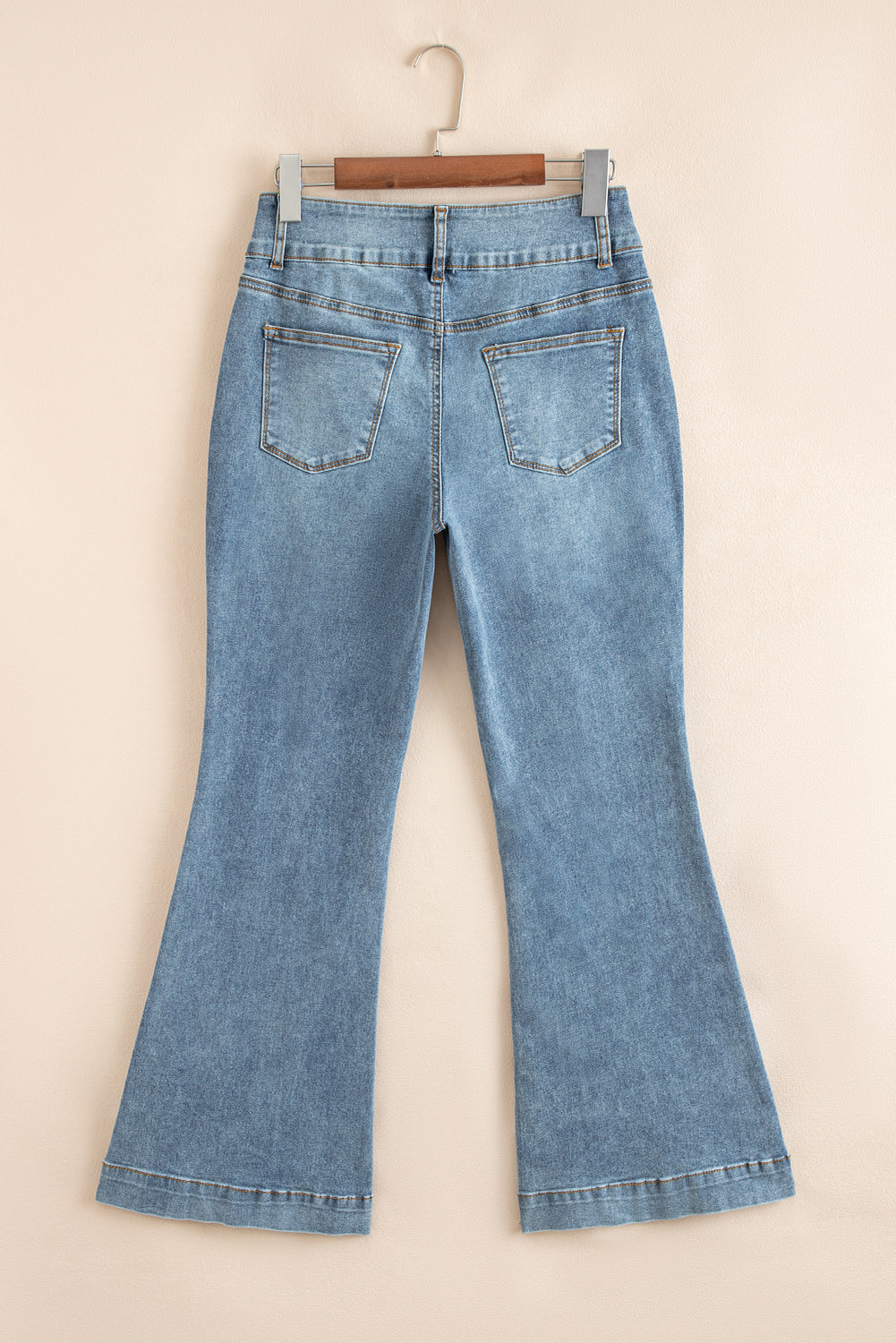 Double Button Bootcut Jeans LT