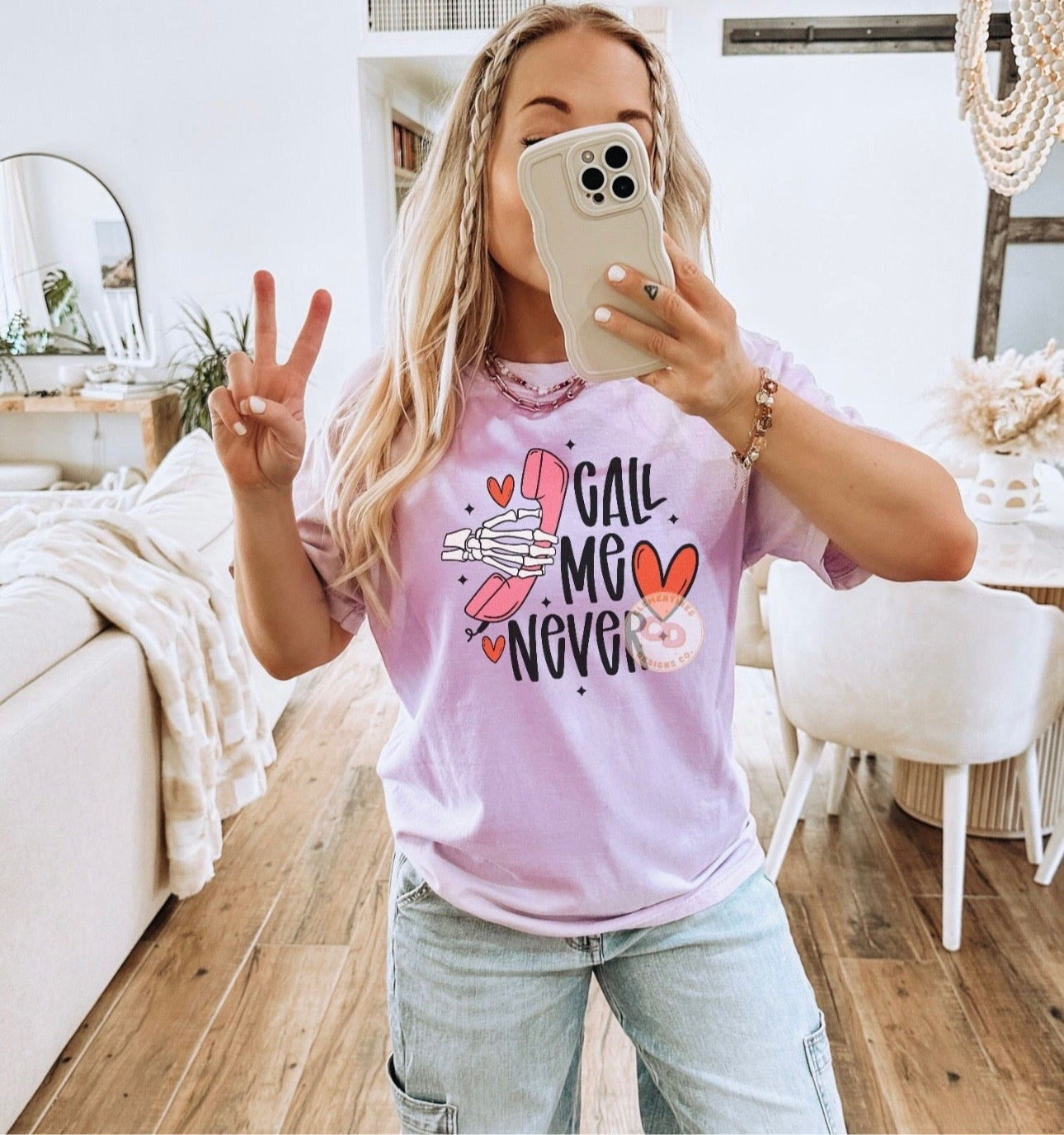Call me Never Tee