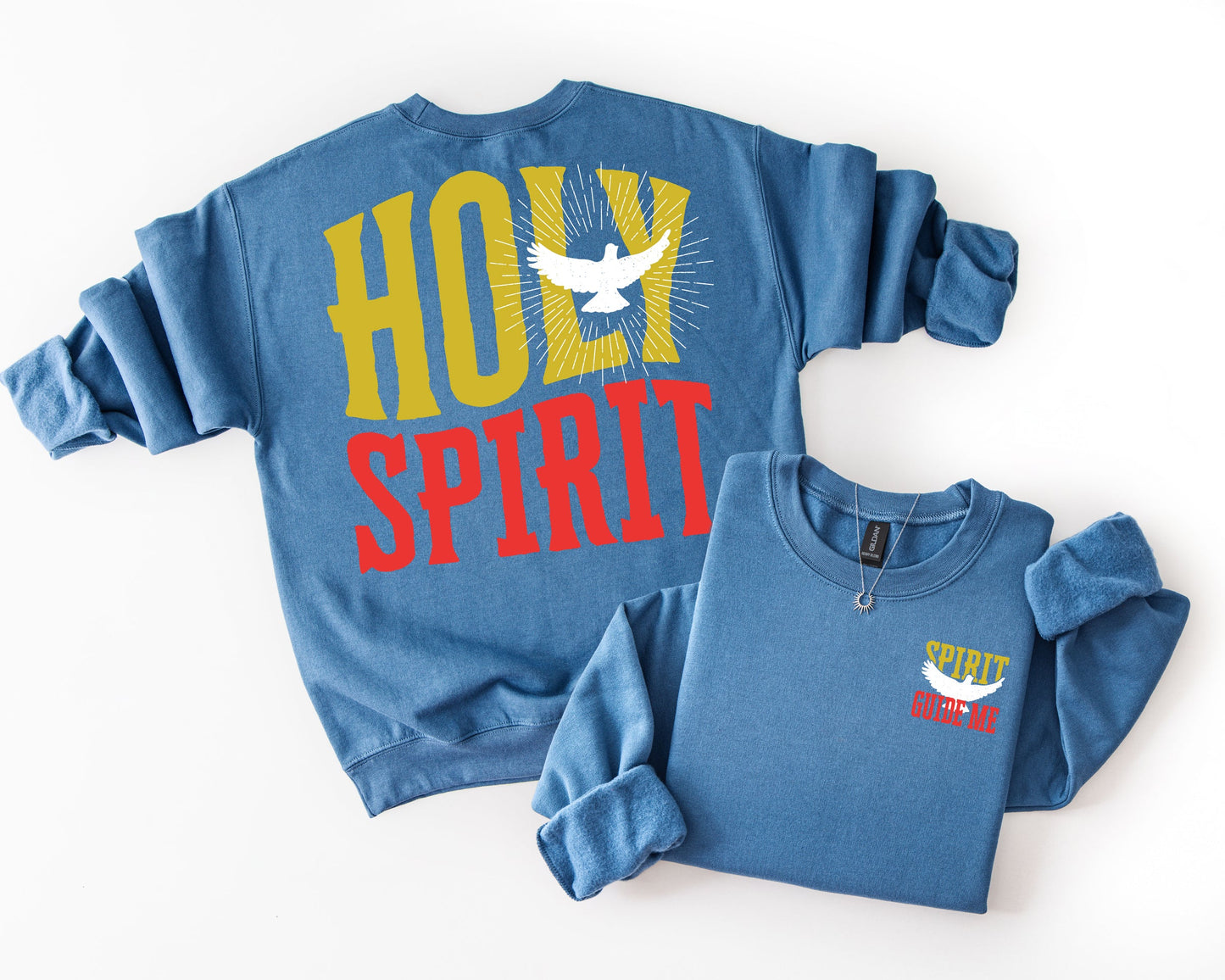 Holy Spirit Guide Me | Graphic Sweatshirt or Tee | Religious Everyday Wear