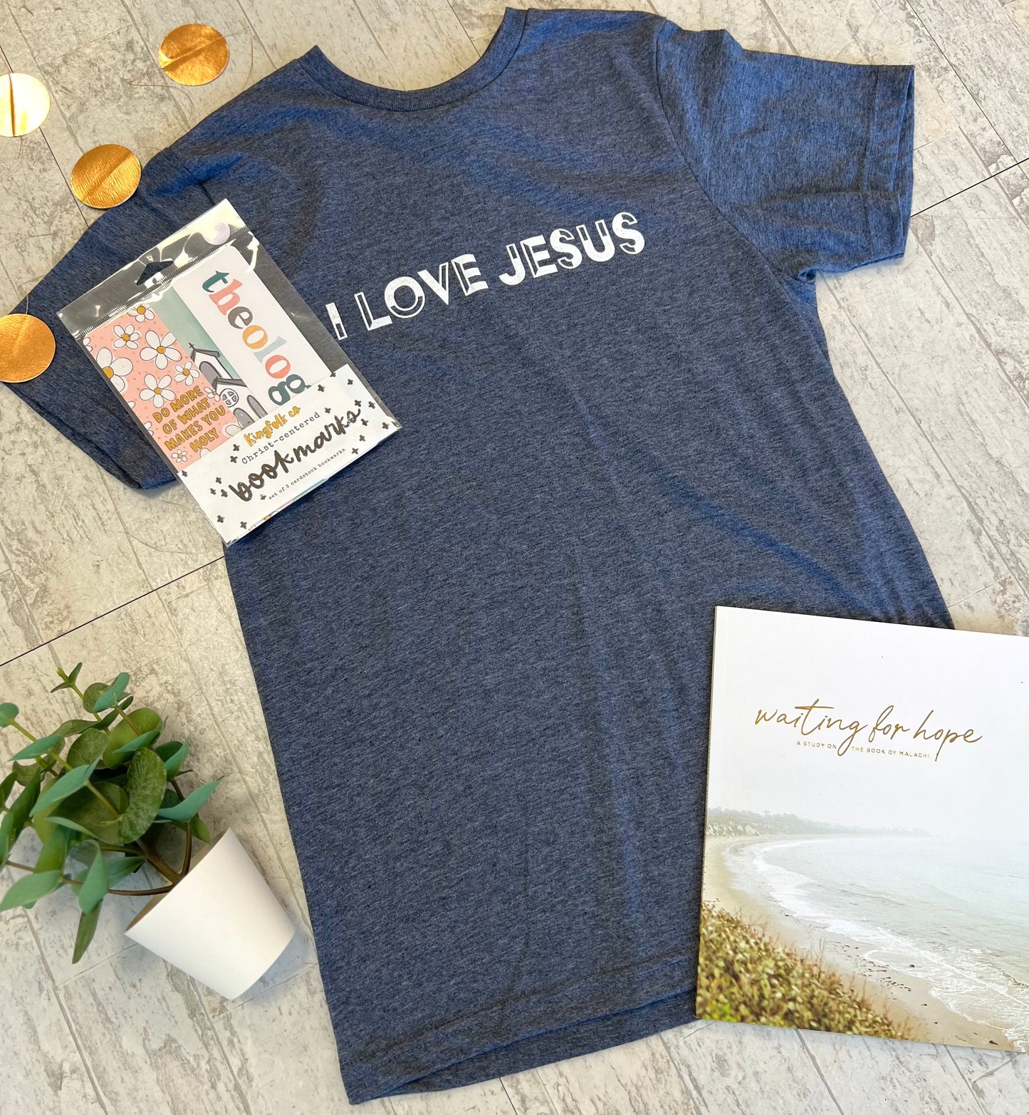 I love Jesus | heather navy
