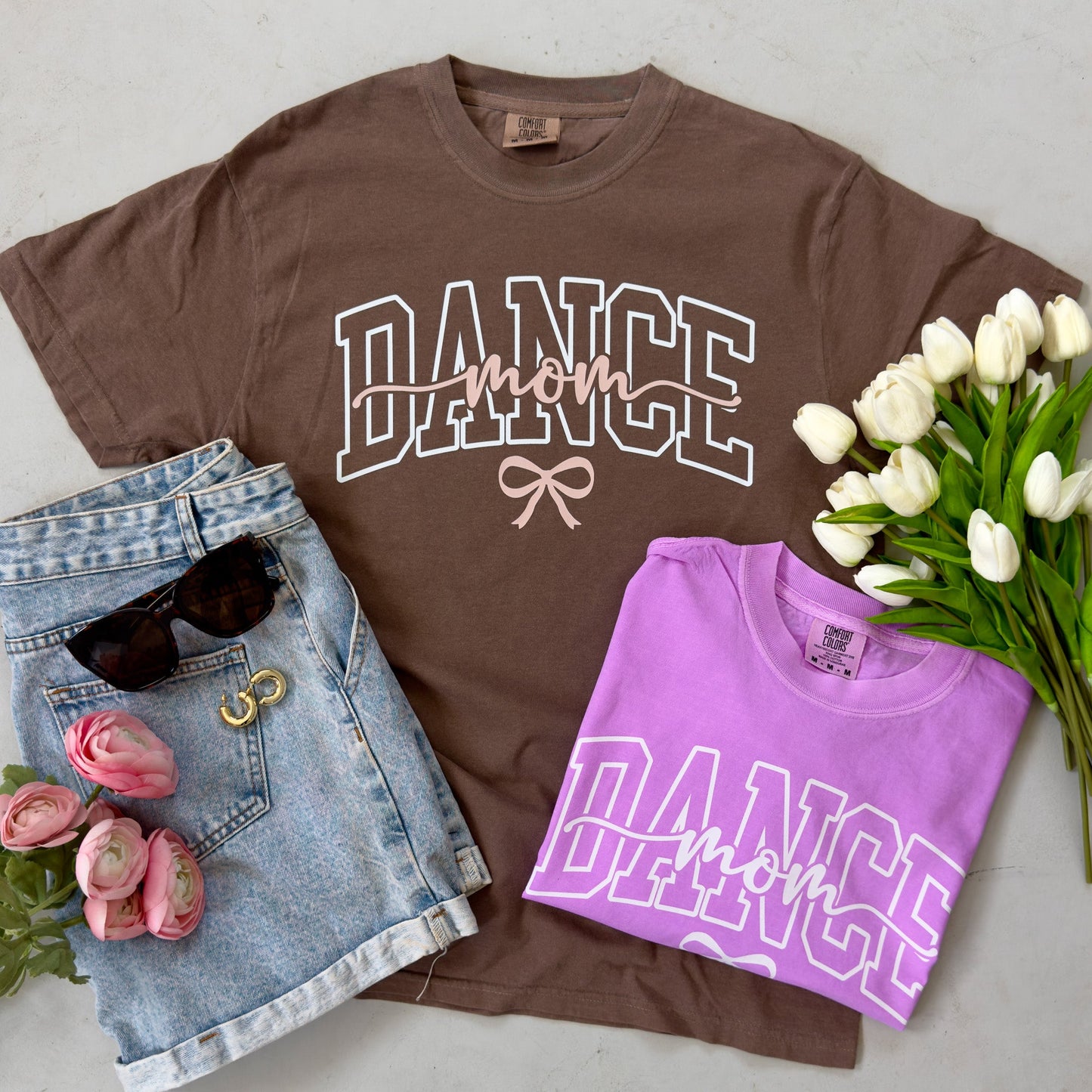 Dance Mom Bow Tee
