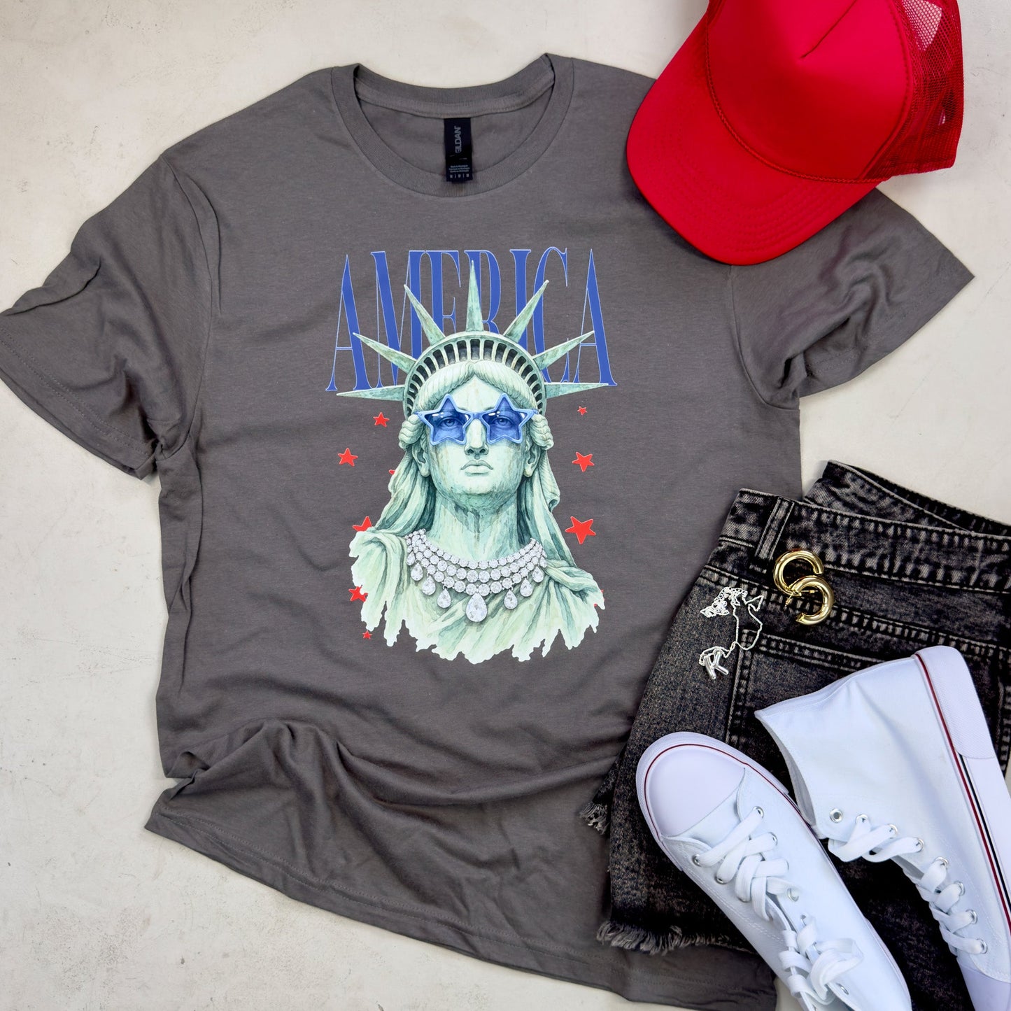 America Statue Tee - RTS