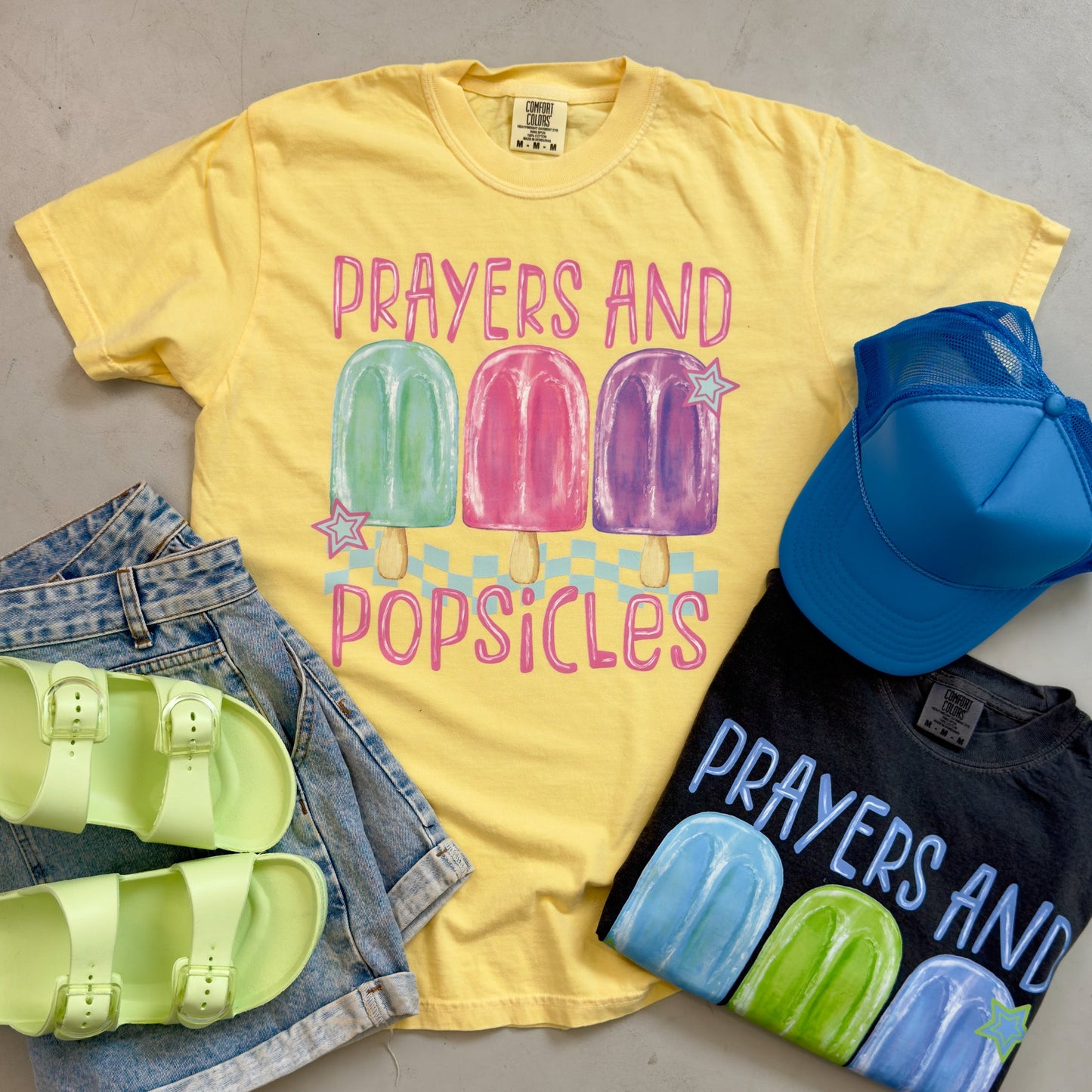 Prayers and Popsicles Tee