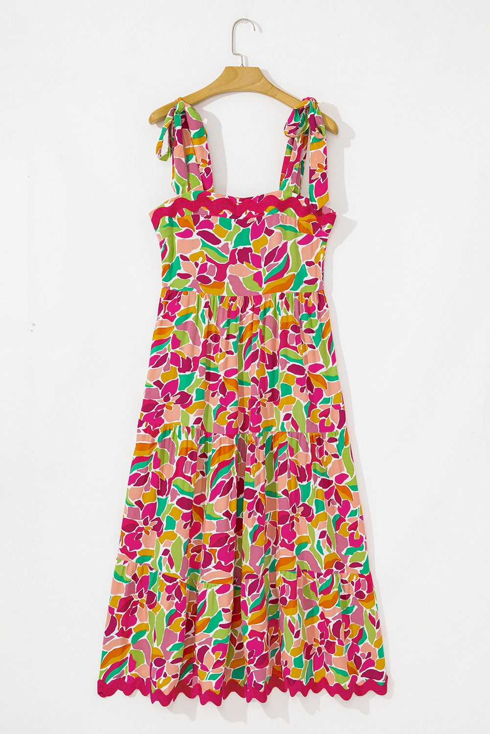 Abstract Ric Rac Maxi Dress May.
