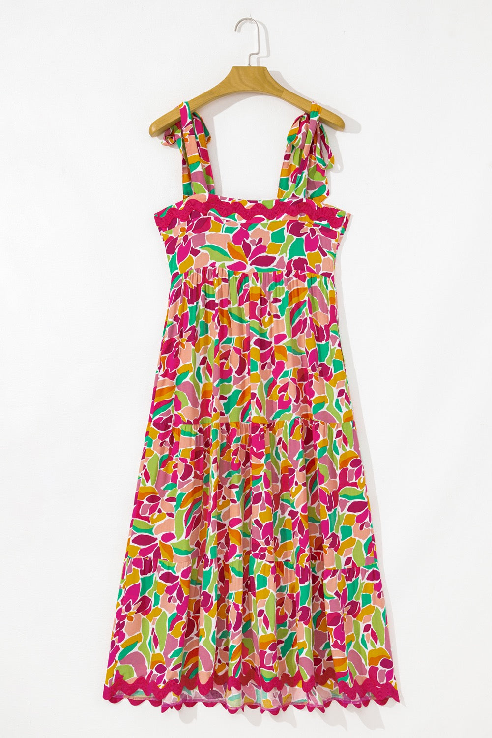 Abstract Ric Rac Maxi Dress May.