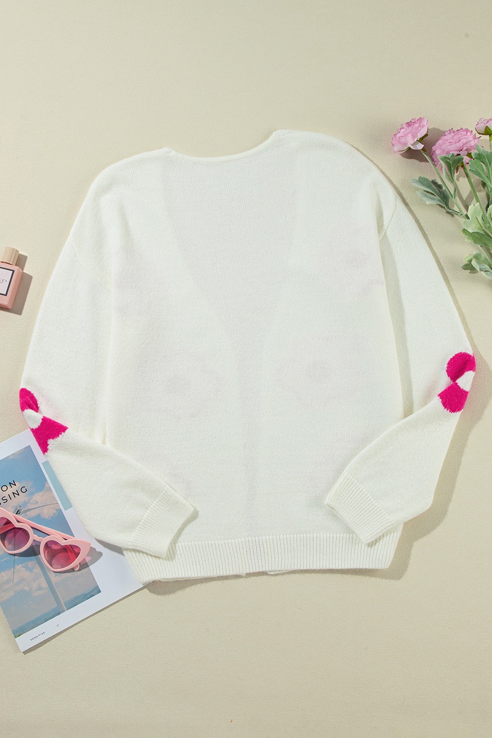 Pink Flower Cardigan May.