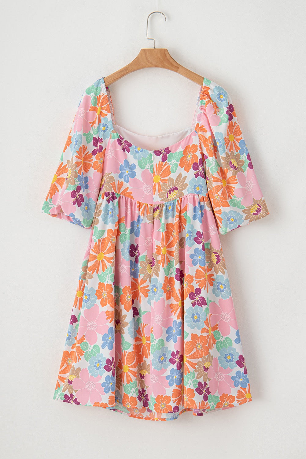 Pastel Floral Mini Dress May.