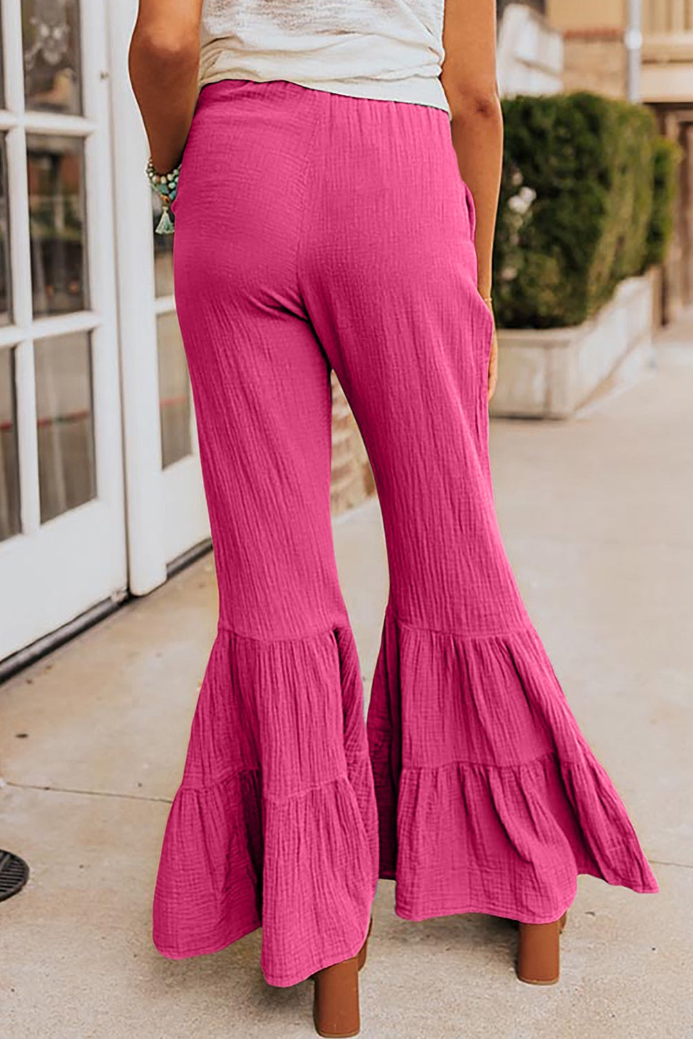 Pink Ruffle Pants LT