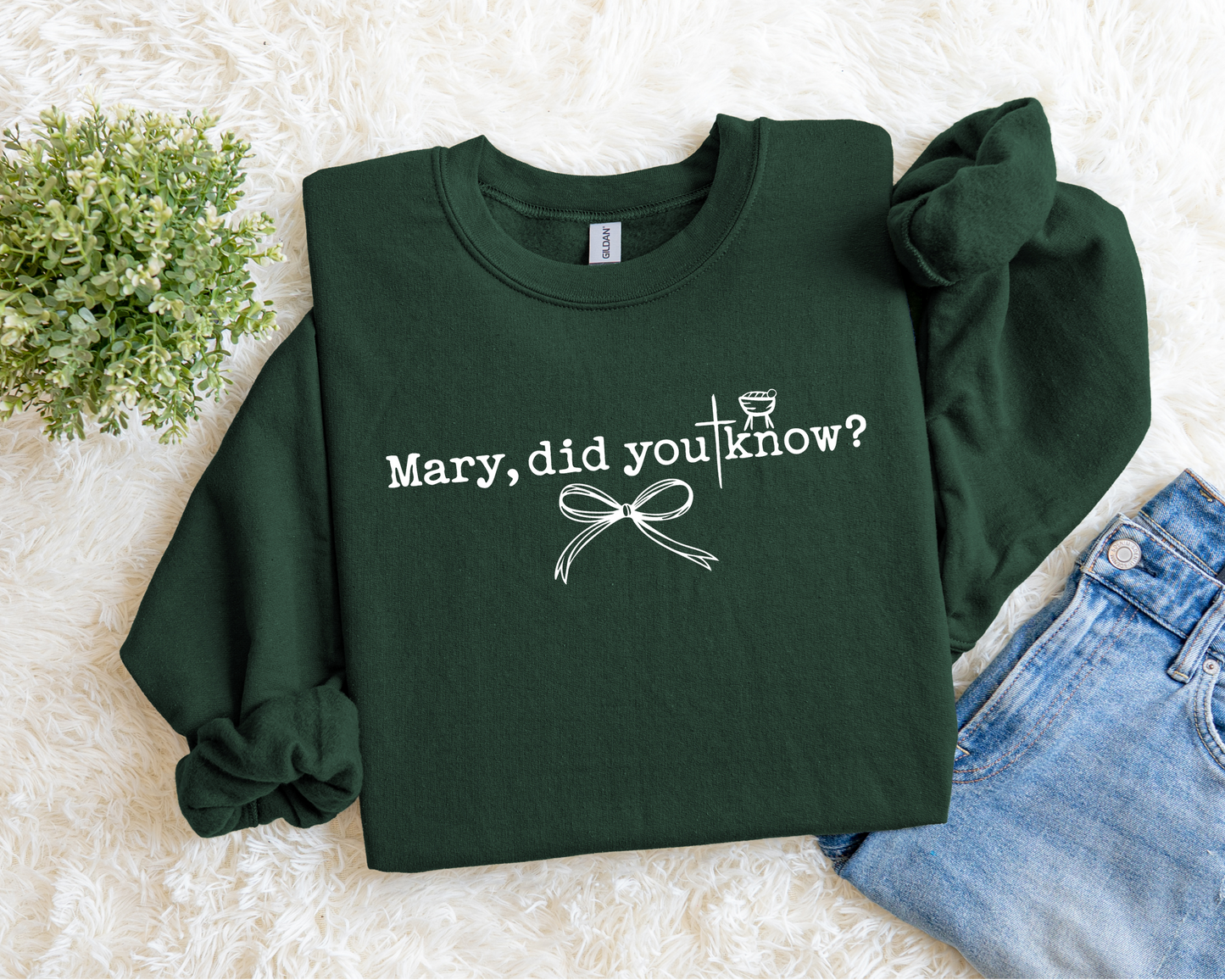 Mary Did You Know Sweatshirt.