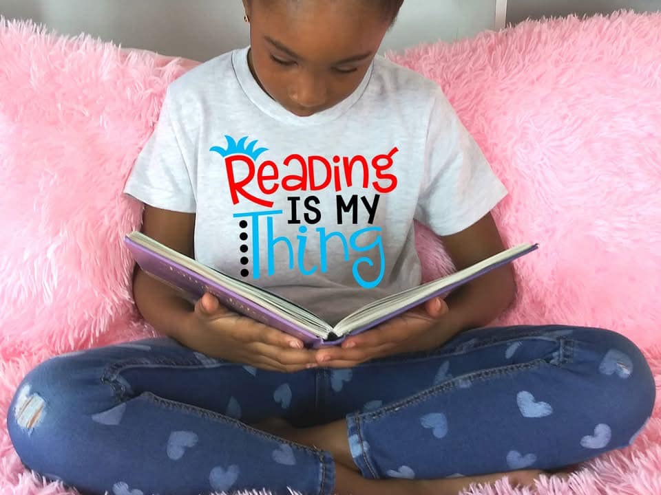 Reading is my Thing Youth Gildan T-Shirt