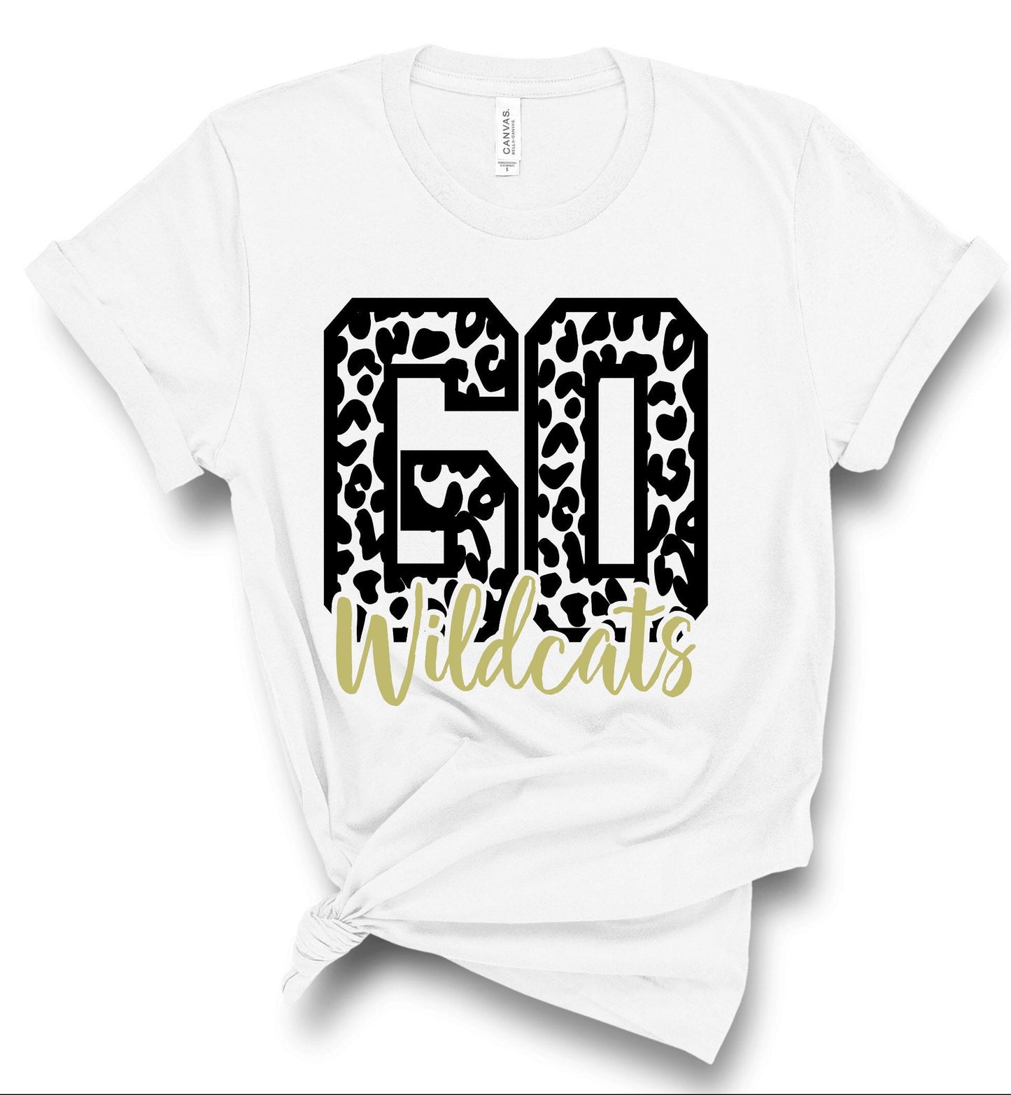 Go Wildcats Leopard Tee