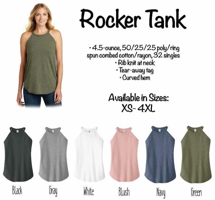 Best tank Ever - Rocker Tank - blank tank