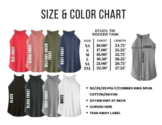 Best tank Ever - Rocker Tank - blank tank