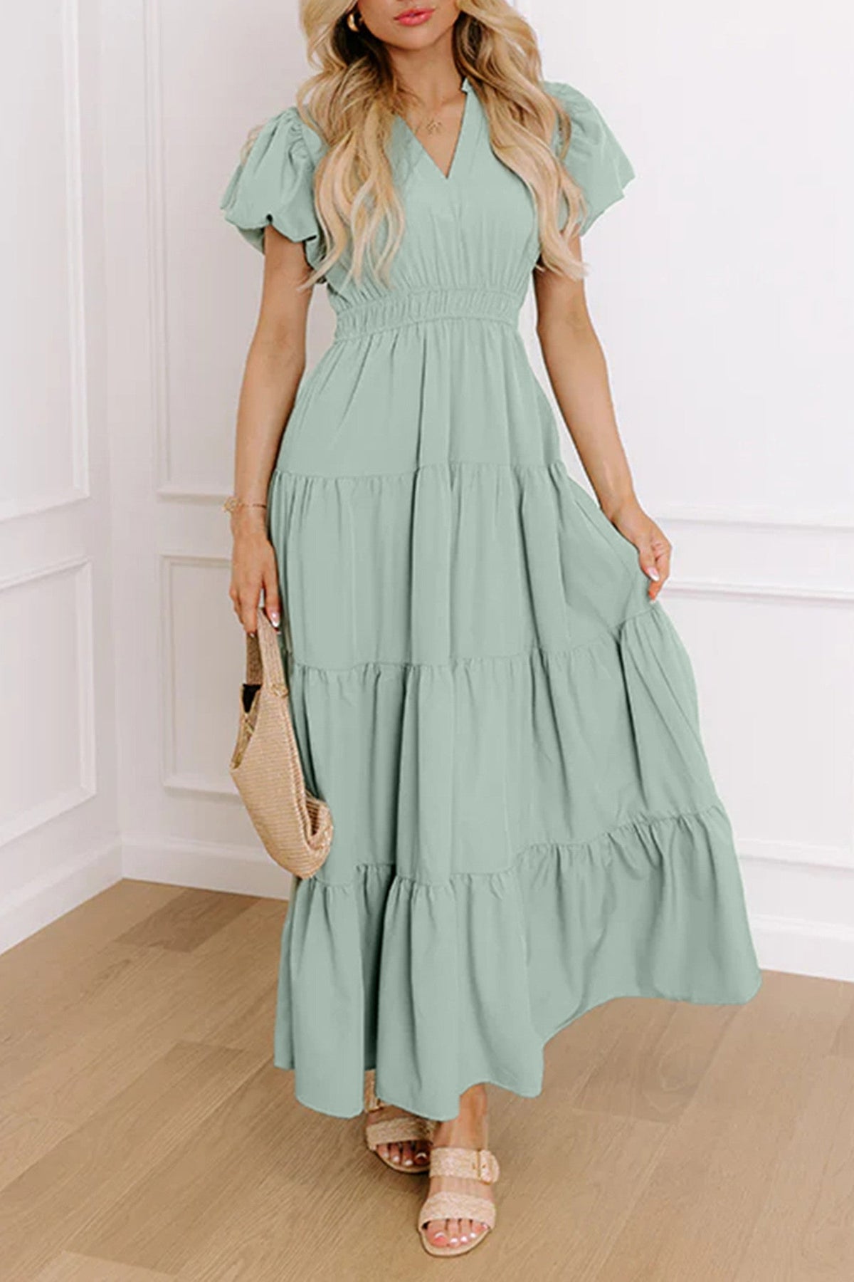 Waist Tiered Dress RTS