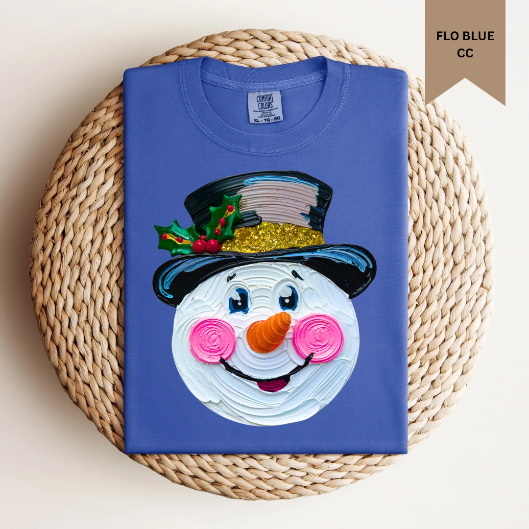 Snowman Tee.
