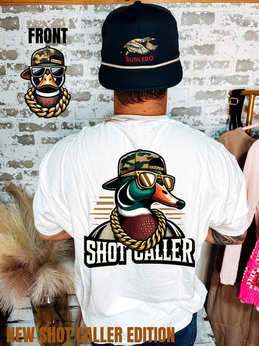 NEW Version of Shot Caller Duck Tee