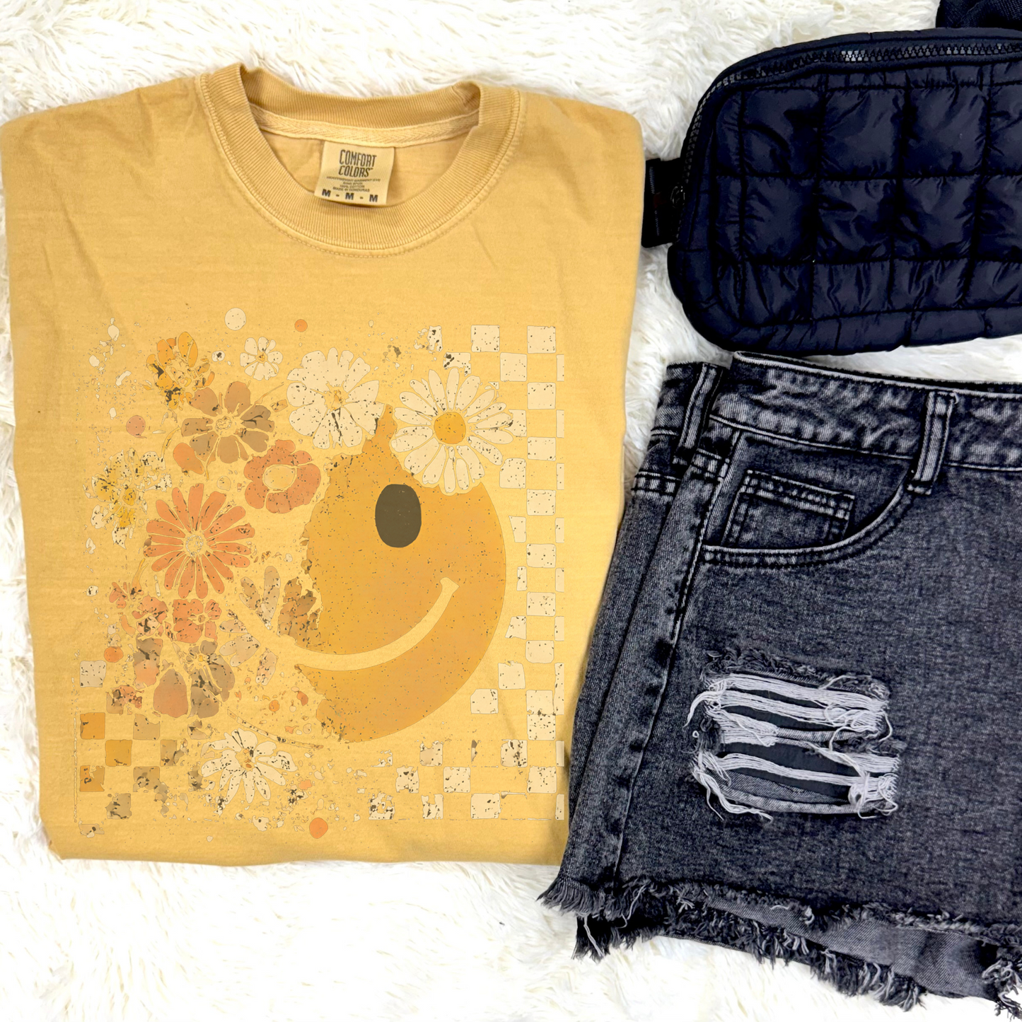 Boho Floral Graphic Tee