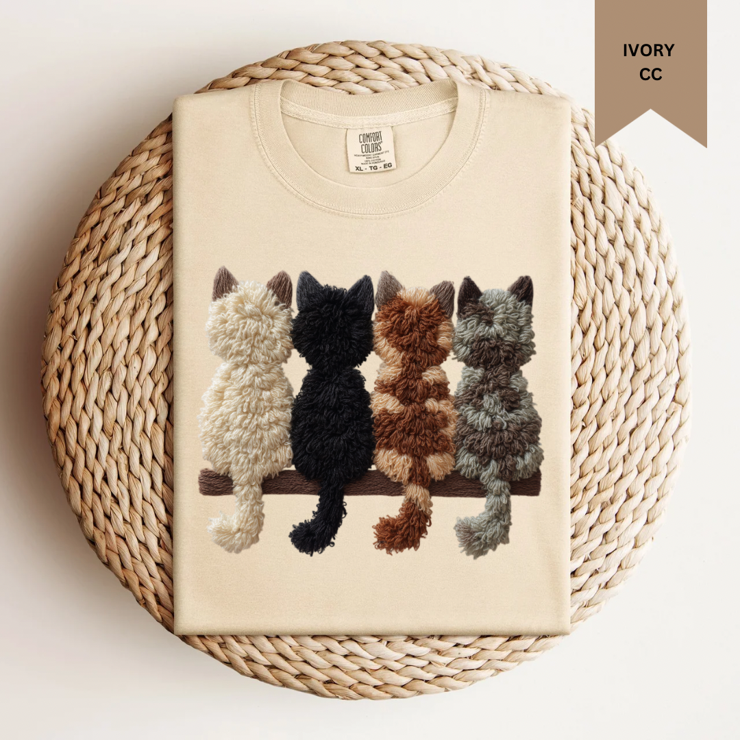 Four Cats Tee.