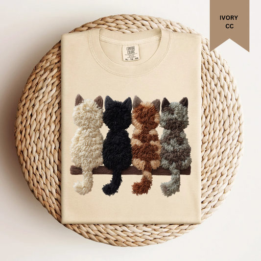 Four Cats Tee.