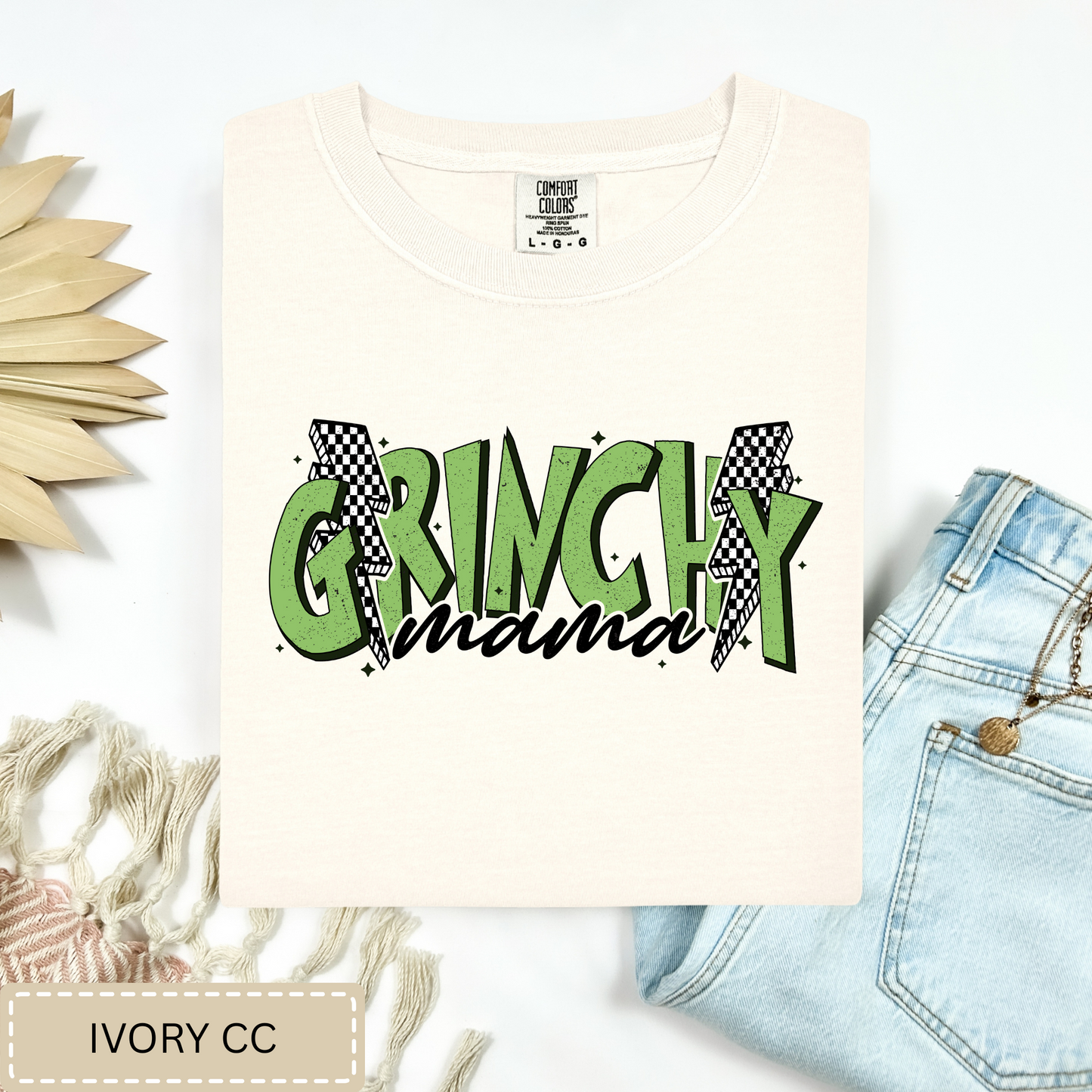 Grinchy Mama Tee.