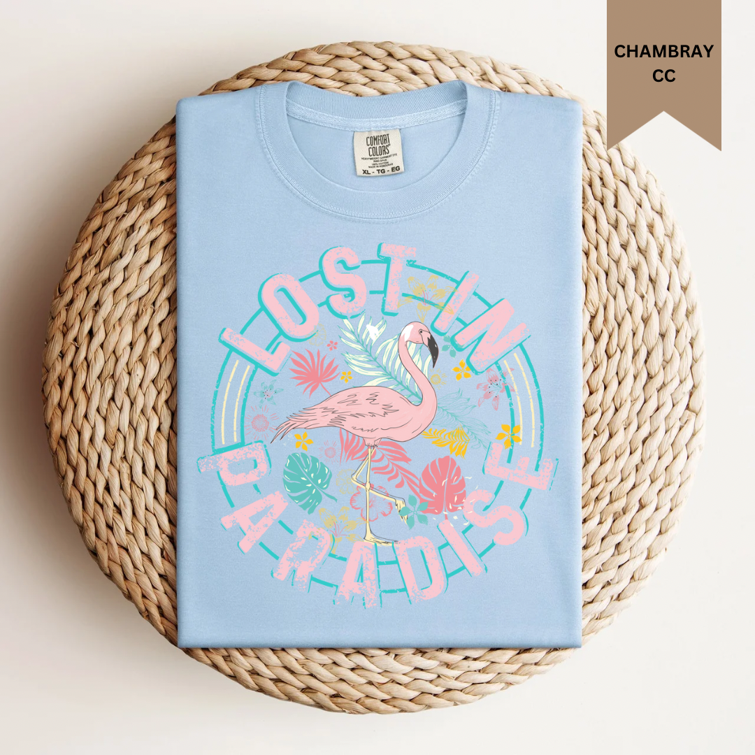 Lost in Paradise Tee.
