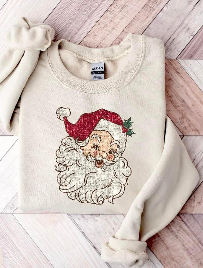 Sparkle like Santa Sweatshirt