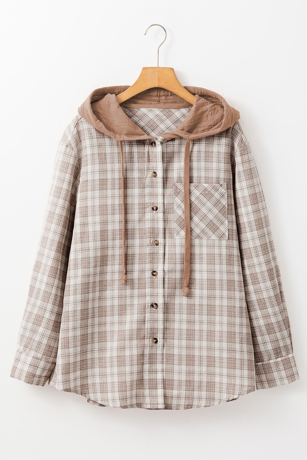 Khaki Checkered Hooded Shacked RTS