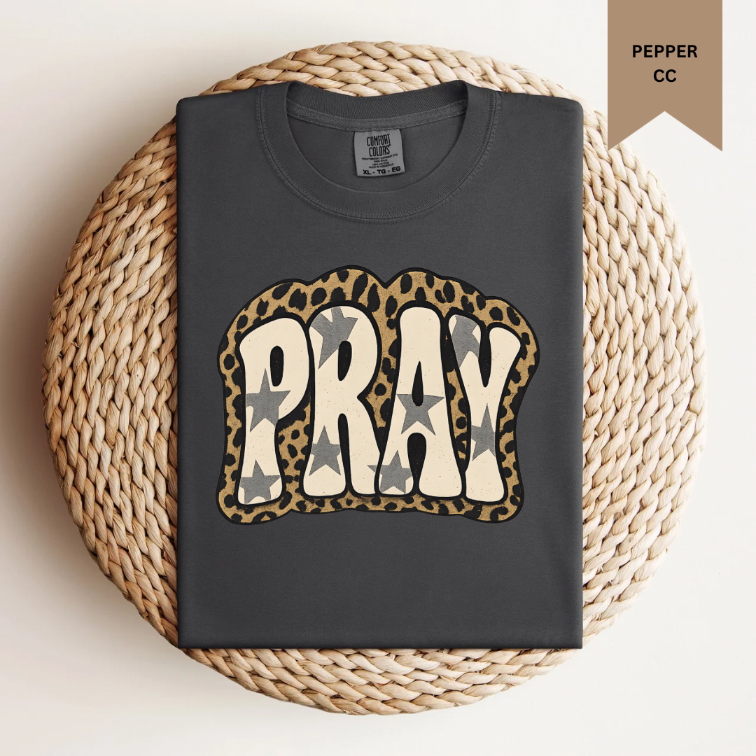 Preppy Style Pray Tee.