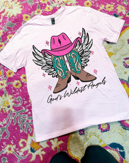 God's Wildest Angel Tee