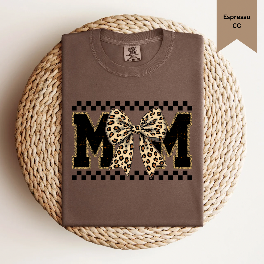 Mom Cheetah Tee.