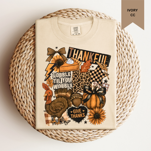 Gobble Till You Wobble Tee.