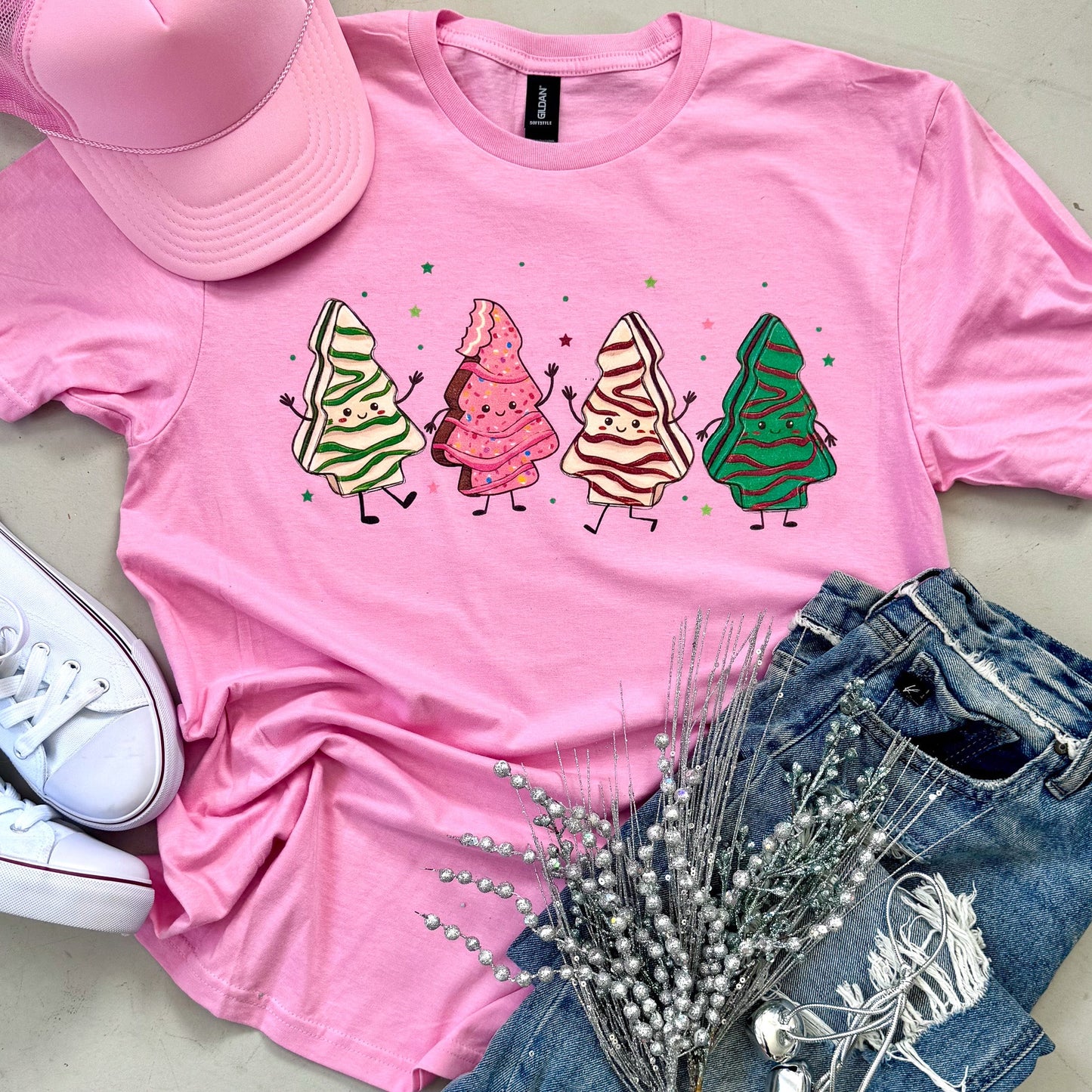 Christmas Tree Sweet Treats Tee or Sweatshirt