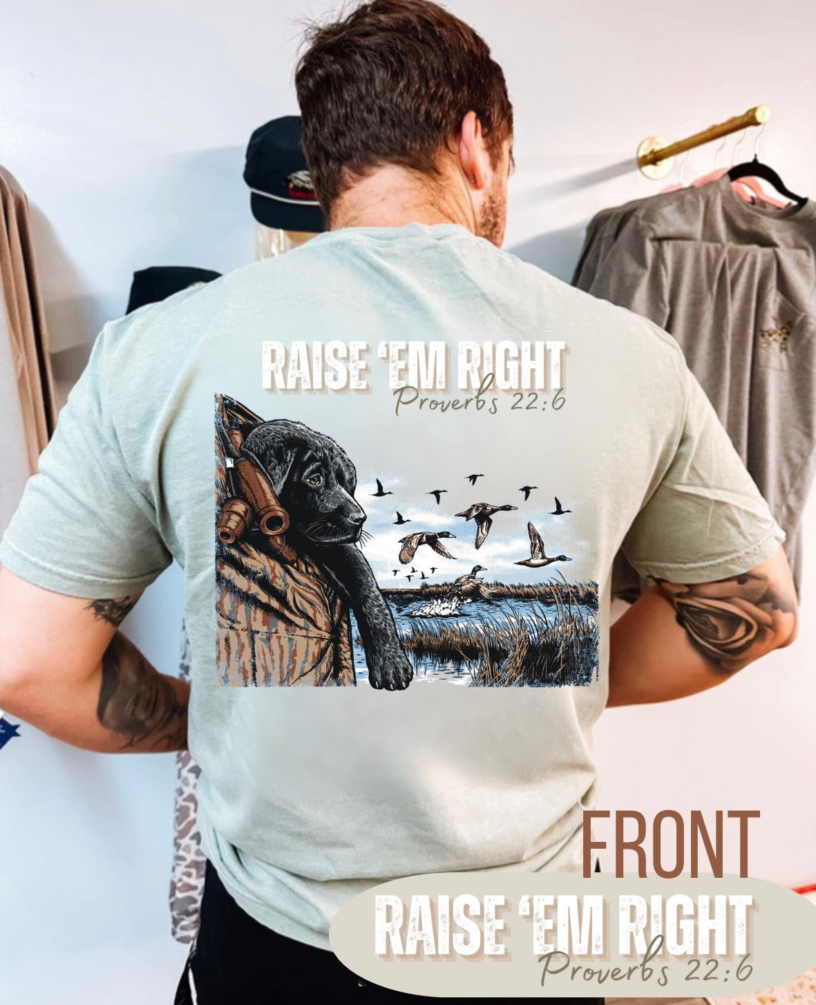 Raise 'EM Right Tee