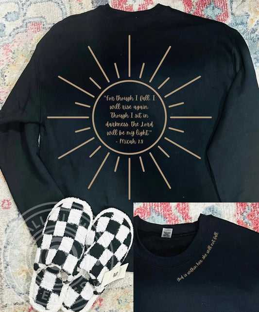God is Within Her Crewneck