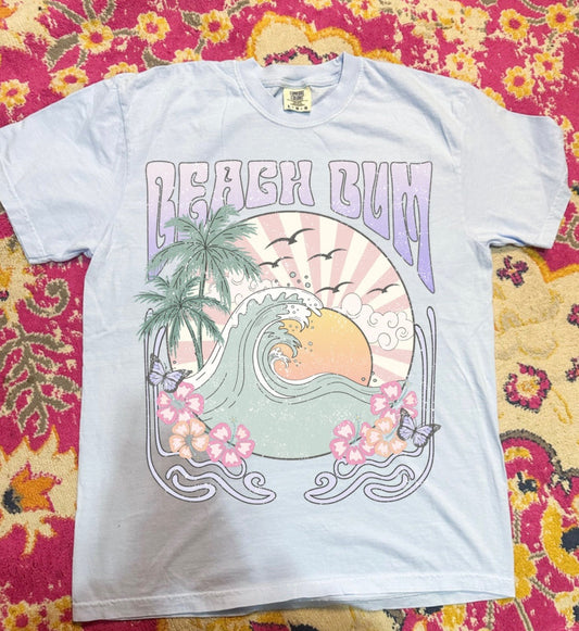 Retro Beach Bum Tee