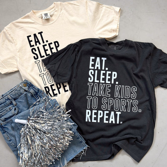 Eat. Sleep. Take Kids to Sports. Repeat.