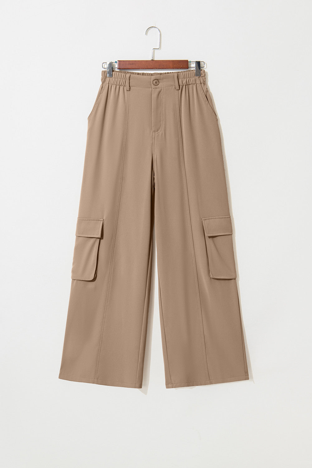 Elastic High Waist Cargo Pants November.