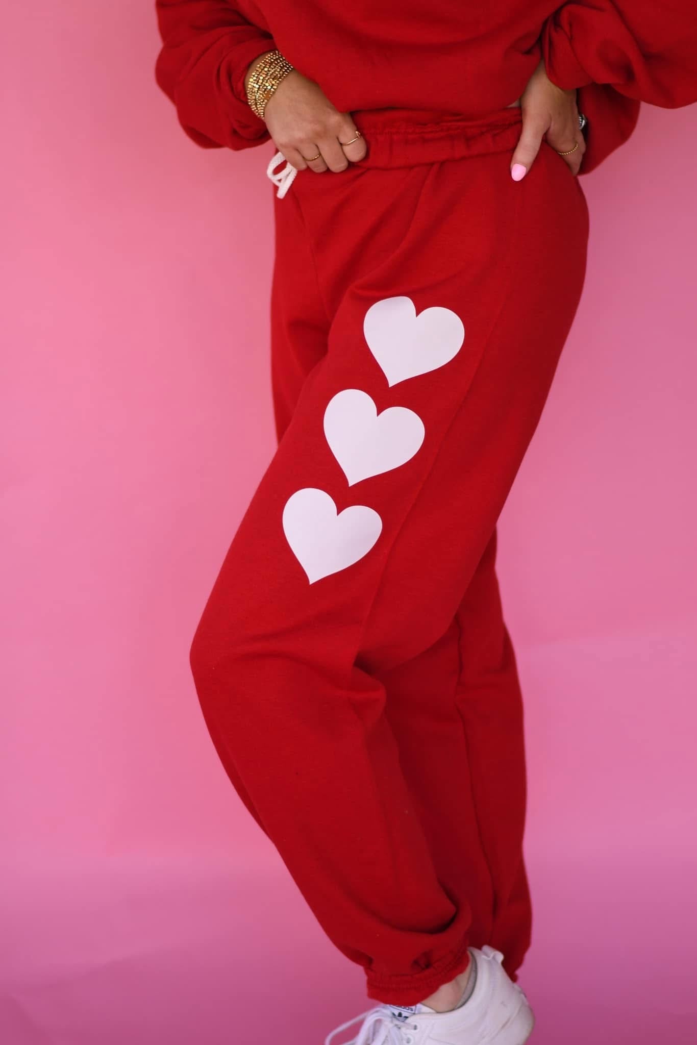 Love Day Heart Sweat set