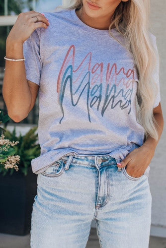 Gray Mama Graphic Tee