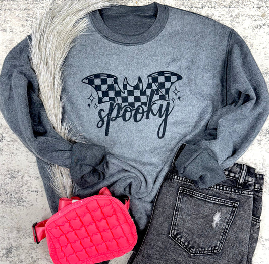 Spooky Inside Out Graphic Sweatshirt