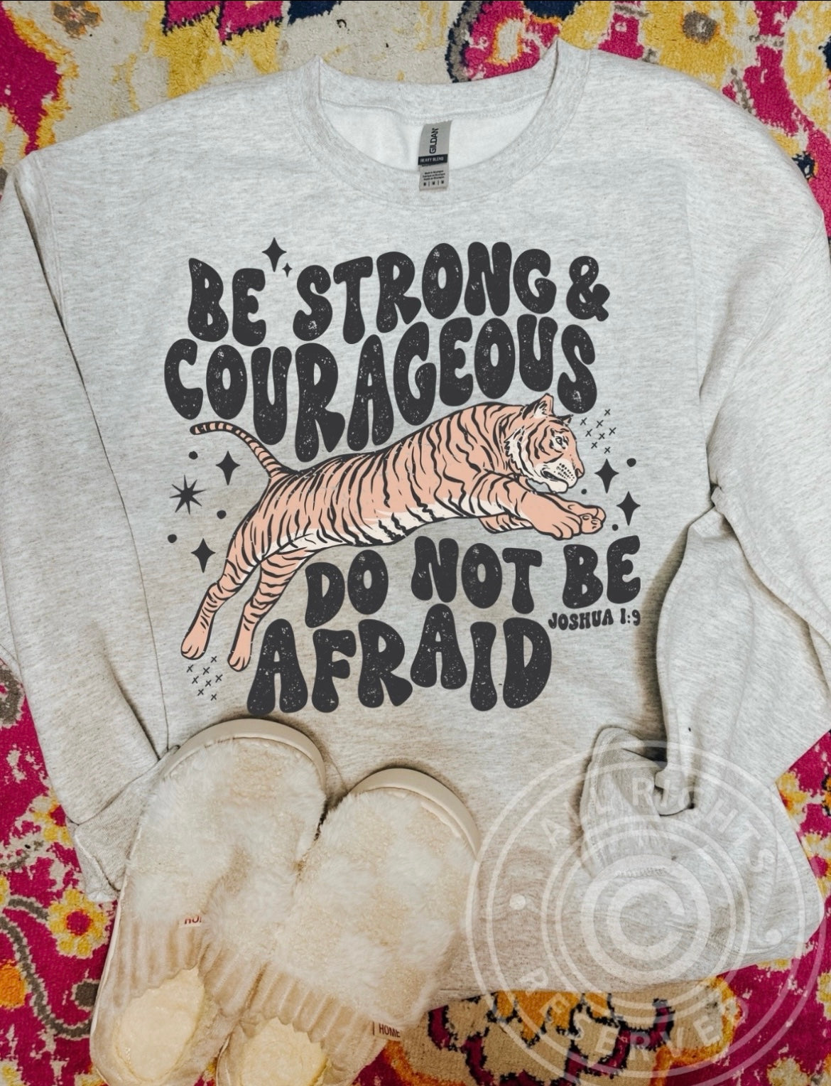 Strong & Courageous Crewneck