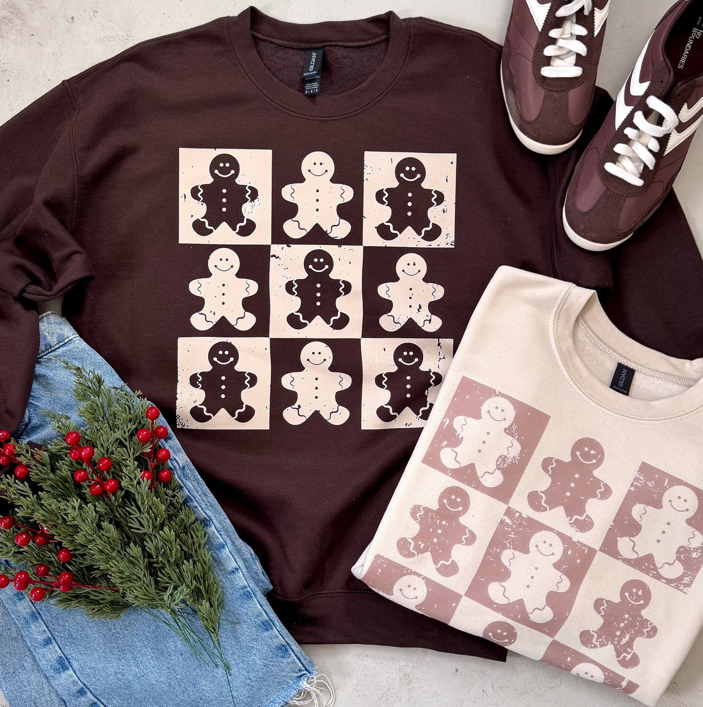Gingerbread Sweatshirts