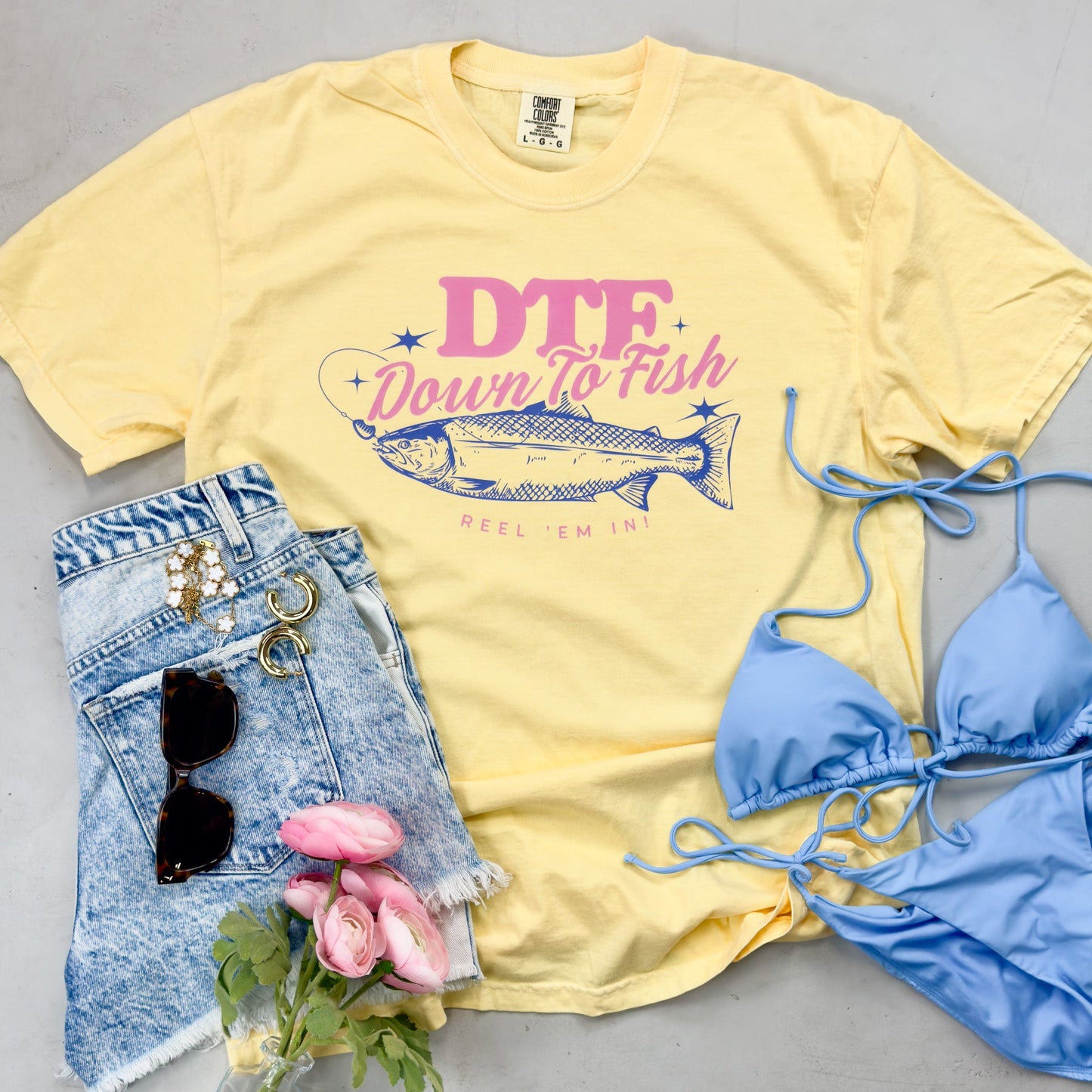 DTF: Down To Fish Tee
