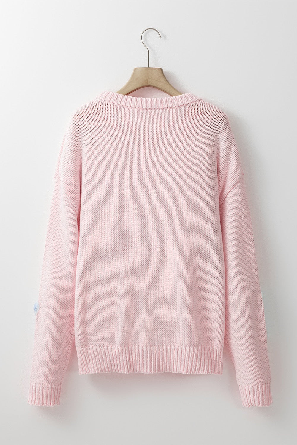 Pink Flower Sweater January.