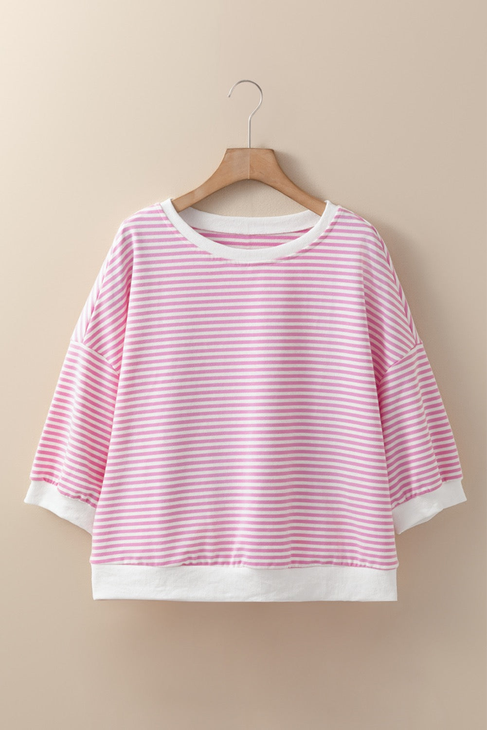 Pink Striped Top LT